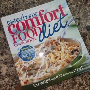 Taste of Home Comfort Food Diet Cookbook - White, Red, Blue & Green